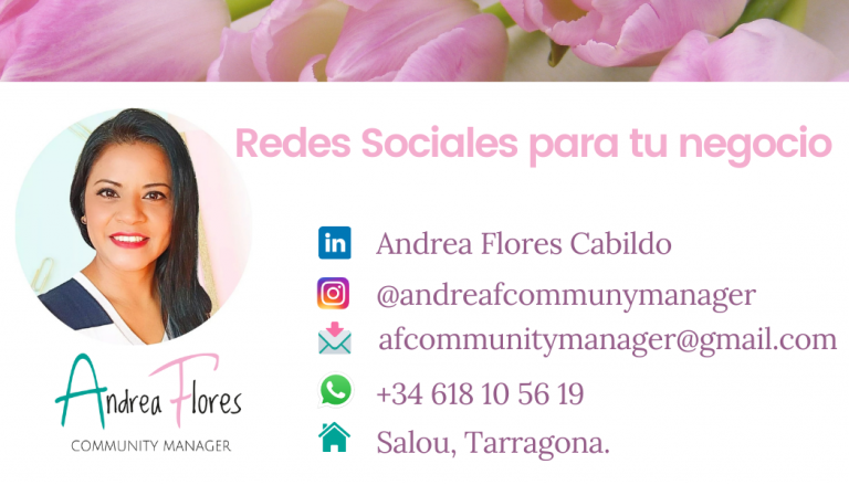 Tarjeta de visita Andrea Flores 2 1 768x439